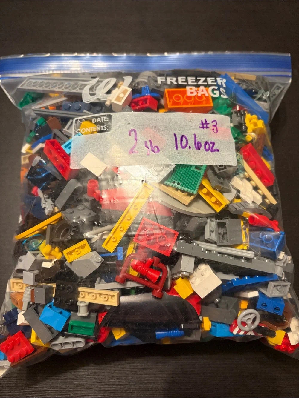 Mixed Lego Building Brick Set - Multicolor 2 pounds 10.6 ounces
